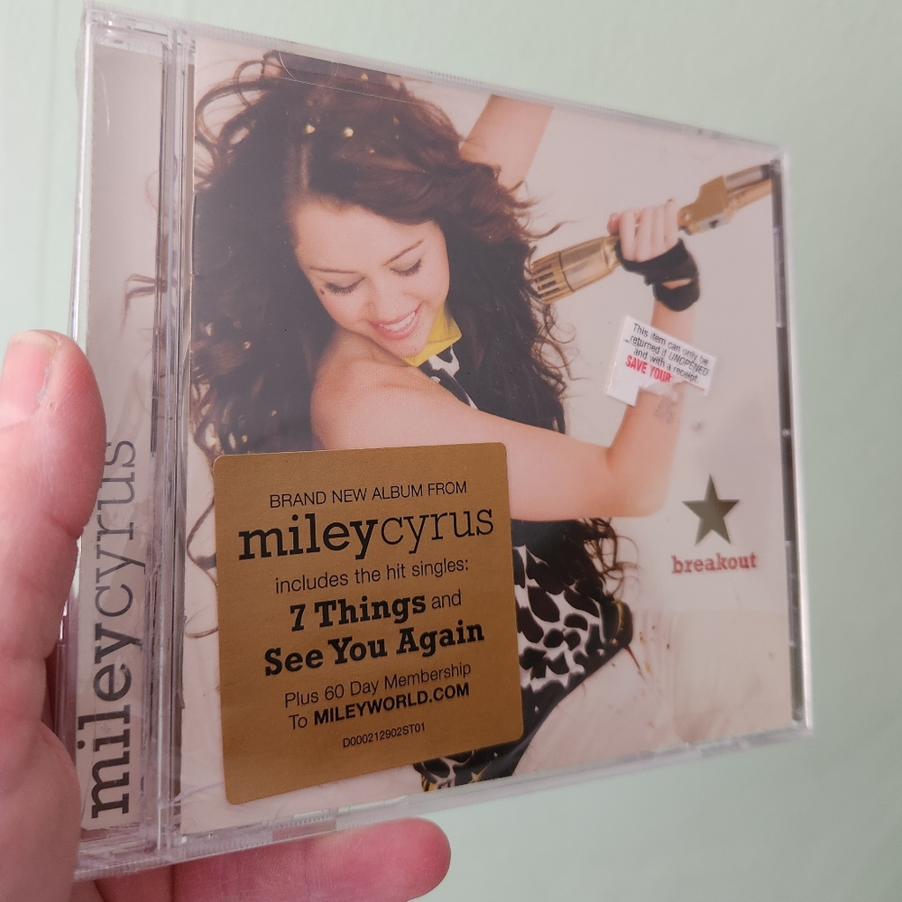 Miley Cyrus - Breakout CD